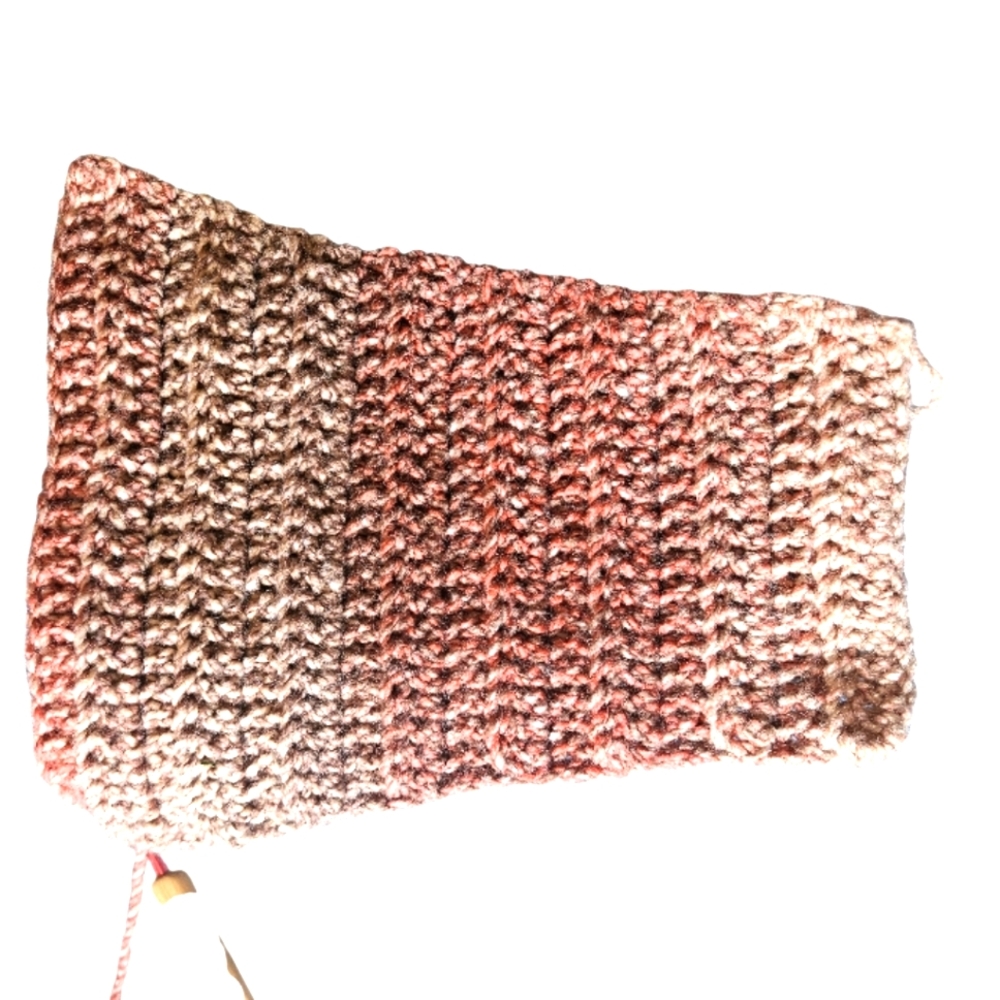 Handmade Halloween Upcycled Jean Crochet Crossbody Bag  Eco-Friendly Fall Purse - Picture 10 of 17